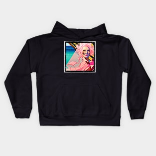 Flamboyant Flamingo Kids Hoodie